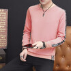 Mens Long Sleeve T-Shirt Autumn Top