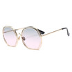 SHAUNA Unique Women Square Sunglasses Trending Oversize Men Gradient Lens Glasses UV400