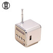 WH TDV26 Portable Mini Stereo Super Bass MP3 Speaker SD TF USB FM Radio Music Player Inserted Card Speaker Radio Player