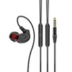 S6 35mm Wired Headphones In-Ear Sport Earbuds Noise Isolating Earphone Bass Stereo Headset In-line Control & Microphone
