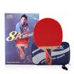 Pisces DOUBLE FISH eight-star offensive double-sided anti-table tennis racket 8A-E straight shot short handle