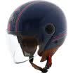 MT HELMETS 201A motorcycle double lens retro lightweight half helmet men&women half-covered personality cool Harley helmet four seasons universal blue powder street L code
