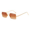 SHAUNA Fashion Women Square Sunglasses Double Bridges Vintage Men Clear Yellow Lens Shades UV400