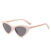 SHAUNA Fashion Small Beads Decoration Women Cat Eye Sunglasses UV400