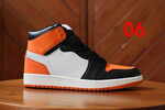 2018 Mens 1 OG Top Men Basketball Shoes OG Sneakers AAA Quality Mandarin duck Trainers Mens Sport Sneakers Shoes Size 7-13