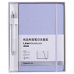 Coix A5 122 Simple Cotton Linen NotebookNotepadDiary Gift Box Set with Neutral Pen Pink Blue C5904T