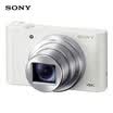 Sony SONY DSC-WX700 digital camera 4K video Zeiss 24-720mm large zoom lens 180 degree flip screen WiFi NFC white