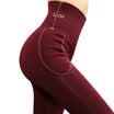 Arctic cashmere high waist warm palace abdomen mention hip plus velvet thickening warm pants B955 red wine are all yards