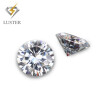 Round shape All sizes available DEF color synthetic moissanite can get pass gemstone diamond tester price