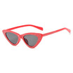 SHAUNA Fashion Laser Engraving Women Cat Eye Sunglasses Shining Men Clear Pink Lens Glasses UV400