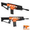 WORKER Modify AK Kriss Vector GUN Darts Mod Extend Dress for NERF ELITE Stryfe
