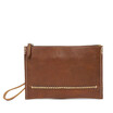 Handmade leather mens hand bag head layer leather men&women bag retro fashion ultra-thin folder