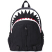 Baifeng BF15S20A new shark bag nylon waterproof student bag fashion trendy shoulder bag black