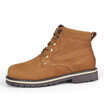 Full Grain Leather Men Winter Boots Size 3850 Handmade Warm Men Winter Shoes