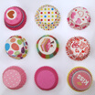 Jingdong Supermarket Jiekaiuo PVC tube high temperature oil paper cup Ma Fen cake paper cup baking supplies 100 2 color random release