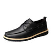 Mens Shoes Breathable Light Shoes Fashion Casual Shoes Leather Shoes For Men Black Brown Size 38-45