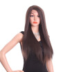 YYONG 4 Color Wig Blonde Long Straight High Temperature 16" Lace Front Wig Synthetic Hair Wigs For Women