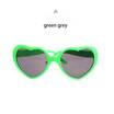 A12- peach heart love Sunglasses
