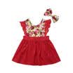 Kid Baby Girls Sister Matching Clothes Flroal Lace Romper Tutu Dress Outfits Set