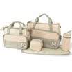 5pc Baby Changing Diaper Nappy Bag Mother Handbag multifunctional Bags Set