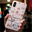 For Xiaomi 8 Phone cases xiaomi 6 covers Silicone Soft TPU 3D Emboss Patterned Fitted cases