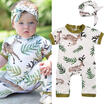 Newborn Toddler Infant Baby Boy Girl Romper Jumpsuit Bodysuit Clothes Outfit Set