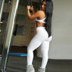 US STOCK Women High Waist Yoga Leggings Fitness Sports Gym Jogging Pants Trouser