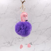 Cute Flamingo Keychain for Bags Big Keychain