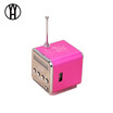 WH TDV26 Portable Mini Stereo Super Bass MP3 Speaker SD TF USB FM Radio Music Player Inserted Card Speaker Radio Player