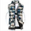 UK Men Winter Warm Sleeveless Down Cotton Parka Waistcoat Collar Vest Jacket New