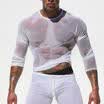 Oversize Herren Vintage T-Shirt Basic Shirt Round Neck Zipper