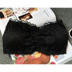 Sexy Women Black White Bra Cotton Chest Wrap Vest Crop Tops Stretch Wireless