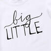 Toddler Newborn Baby Boy Girl Brother Sister Match Bodysuit Romper Tops T-shirt