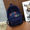 Fashion Womens Girls School Backpacks Rucksack Floral Canvas Backpack Travel Bag