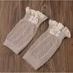 New Kid Baby Boy Girl Lace Socks Crawling Protective Knee Pads Knitted Leg Cover