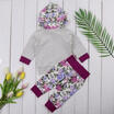 2pcs Newborn Kids Baby Girl Tops Hoodie T-shirt Shorts Pants Outfit Clothes Set