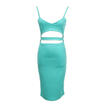 US Fashion Women Sleeveless Bandage Bodycon Sexy Party Evening Cocktail Dress