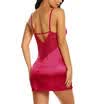 Sexy Lingerie Women Silk Lace Robe Dress Babydoll Nightdress Sleepwear Kimono