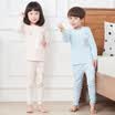 Xiaomi ecological chain enterprise brand childish childrens combed cotton underwear set soft&comfortable warm breathable super soft smooth boy light blue 160
