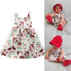 Toddler Baby Girls Floral&Animal Sleeveless Dress Princess Party Clothes Summer
