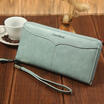 Womens Lady Clutch Leather Wallet Long Card Holder Purse Handbag Phone Bag Case