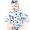 Newborn Kids Baby Girl Floral Clothes Romper Jumpsuit Bodysuit Sunsuit Outfits W