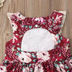 Canis Kids Baby Girls Flower Tassels Party Pageant Tutu Dress Sundress Clothes