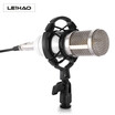 LEIHAO BM - 800 Professional Condenser Microphone for Studio Broadcasting Recording Distinctive Cardioid Polar Pattern