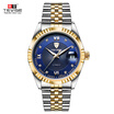 TEVISE Top Brand Men Fashion Luxury Waterproof Wristwatch Semi-automatic Mechanical Watch Business Mens Watches