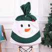 Cute Christmas Chair Back Covers Snowman Christmas Decoration Dinner Gifts