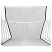 Samsonite Tablet PC bag ipad air protective cover Apple flat liner bag 97 inches BP6 05001 white stripes
