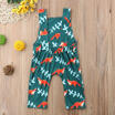 Cotton Newborn Infant Baby Girl Boy Fox Romper Bodysuit Playsuit Clothes Outfits