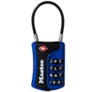 Master masterLock password lock TSA customs lock luggage password padlock 4697DWD blue
