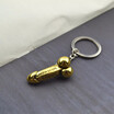 2 colour New Penis fashion alloy key chain jewelry decoration wedding couples series presents key ring